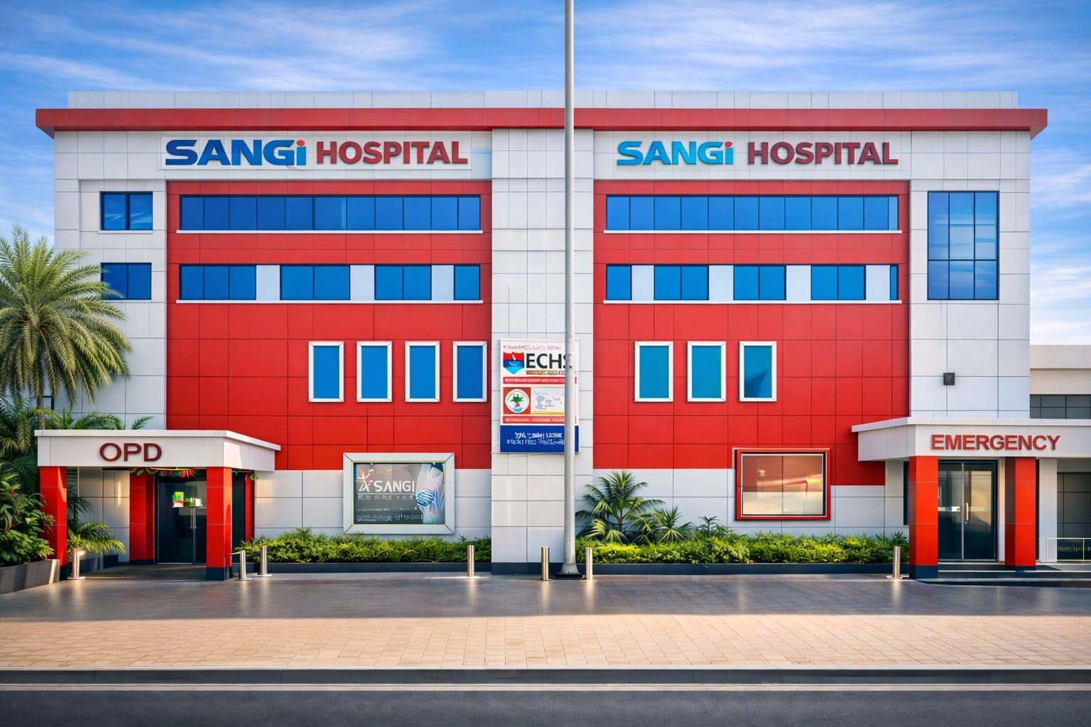 Sangi Hospital building